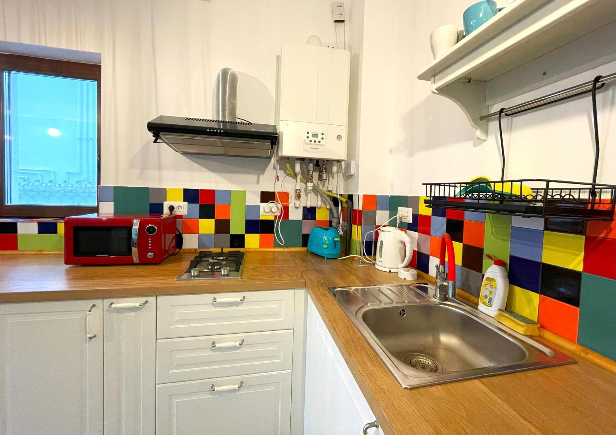 Cozy Riverfront Apartments With Garden And Mountain View Buşteni Buitenkant foto